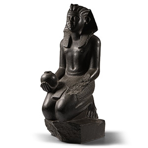 Egyptian Revival Ceramic Sculpture