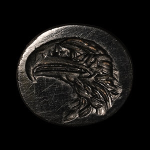 Roman Intaglio Gemstone with Eagle