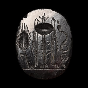 Roman Censer Intaglio Gemstone