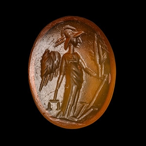 Roman Carnelian Composite Goddess Gemstone