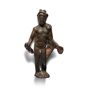 Roman Bronze Statuette of Mercury