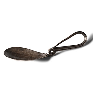 Roman Silver Swan-Neck Spoon