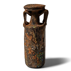 Large Roman Iridescent Glass Vessel