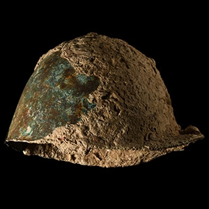 Roman Bronze Legionary Helmet with Inscription