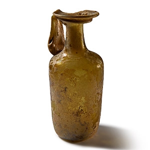 Large Roman Amber Glass Vessel