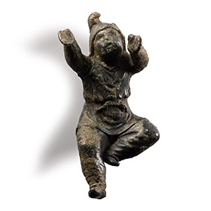 Roman Bronze Figure of a Boy in Oriental Dress
