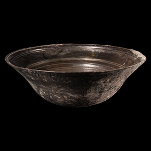 Hellenistic Decorated Silver Bowl