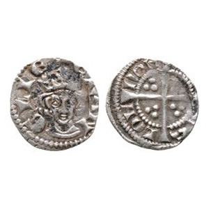 English Medieval Coins - Edward I - London - AR Farthing