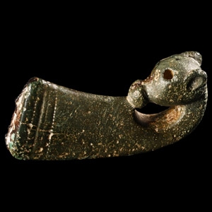 Romano-British Essex Bronze Dragon Knife Handle