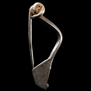 Iron Age Celtic Silver La Tène III Fibula