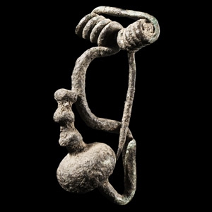 Iron Age Bronze Iberian Fibula