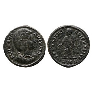 Ancient Roman Imperial Coins - Helena - Securitas AE Follis