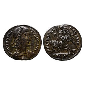 Ancient Roman Imperial Coins - Constantius II - AE Follis