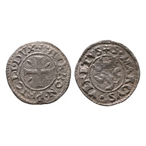 World Coins - Crusader Issues - Venetian Occupation - Hieronymo Prioli - AE Billon Carzi