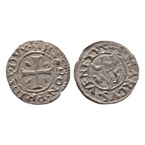 World Coins - Crusader Issues - Venetian Occupation - Hieronymo Prioli - AR Billon Carzi