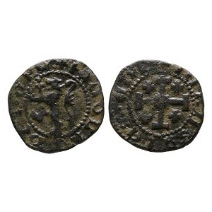 World Coins - Crusader Issues - Lusignan Kingdom of Cyprus - James II - AE Sezin