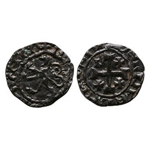 World Coins - Crusader Issues - Lusignan Kingdom of Cyprus - James II - AE Sezin