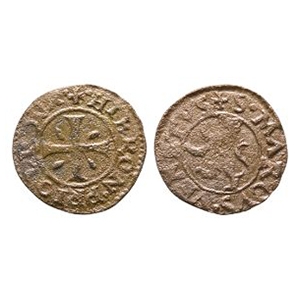 World Coins - Crusader Issues - Venetian Occupation - Hieronymo Prioli - AE Billon Carzi