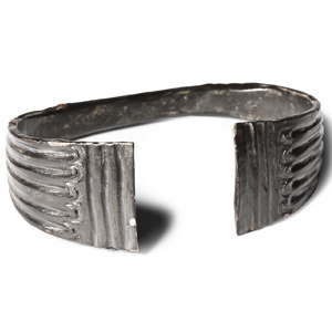 Viking Age Decorated Bronze Bracelet