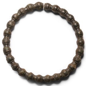 Western Asiatic Bronze Knobbed Bracelet