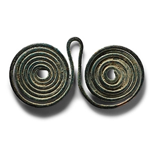 Bronze Age Spectacle Pendant