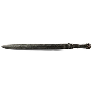 Pre-Achaemenid Bronze Short Sword with Bifurcated Pommel