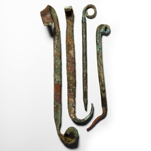 Luristan Bronze Horse Bit Group