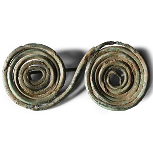 Bronze Age Spectacle Brooch