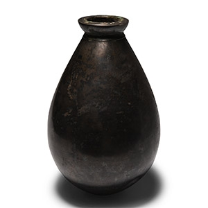 Sassanian Bulbous Silver Rhyton