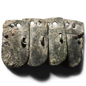 Roman Bronze Armour Segments