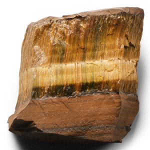 Natural History - Historic Tigers Eye Mineral Specimen