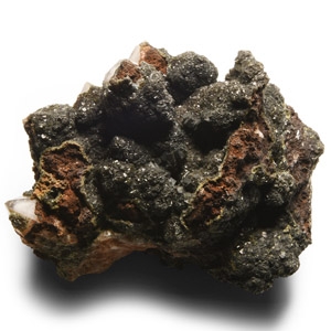 Natural History - Historic Kernite over Quartz Mineral Formation