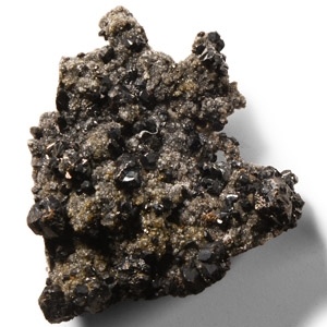 Natural History - Historic Azurite Crystal Specimen