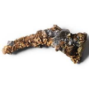 Natural History - Historic Galena Crystal Formation