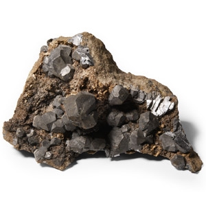 Natural History - Historic Galena Crystal Formation