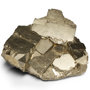 Natural History - Historic Large Pyrite Crystal Formation