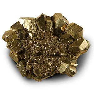 Natural History - Historic Large Pyrite Crystal Formation