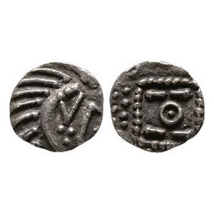 Anglo-Saxon Coins - Continental Issues - Porcupine - AR Sceatta