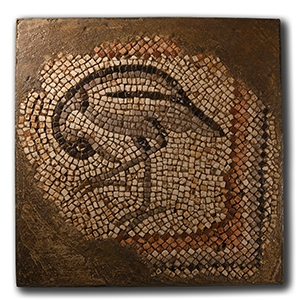 Eastern Roman Mosaic Depicting a Bird
