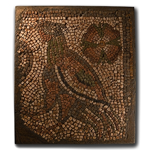 Eastern Roman Mosaic Depicting a Bird