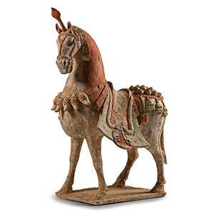 Exceptional Chinese Northern Wei Caparisoned Horse