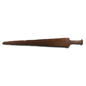 Scythian Iron Akinakes Sword with Decorations