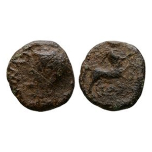 Celtic Iron Age Coins - Catuvellauni - Cunobelin - Centaur AE Unit