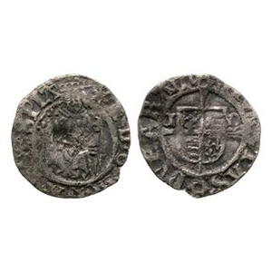 English Medieval Coins - Henry VIII - Archbishop Ruthall - AR Sovereign Penny