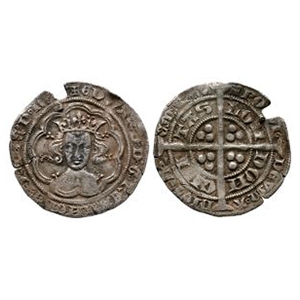 English Medieval Coins - Edward III - London - AR Groat