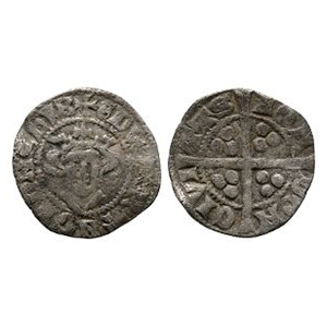 English Medieval Coins - Edward I - London - AR Penny
