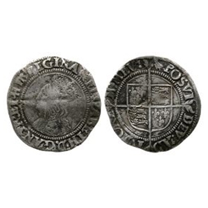 Tudor to Stuart Coins - Elizabeth I - 1560-1 - AR Groat