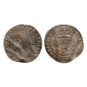 Scottish Coins - Charles I - AR Twenty-Pence