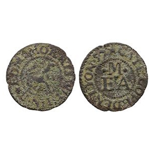 Tokens - 17th Century Token - Bishopsgate AE Farthing