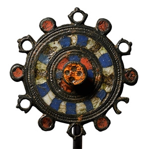 Roman Enamelled Bronze Brooch